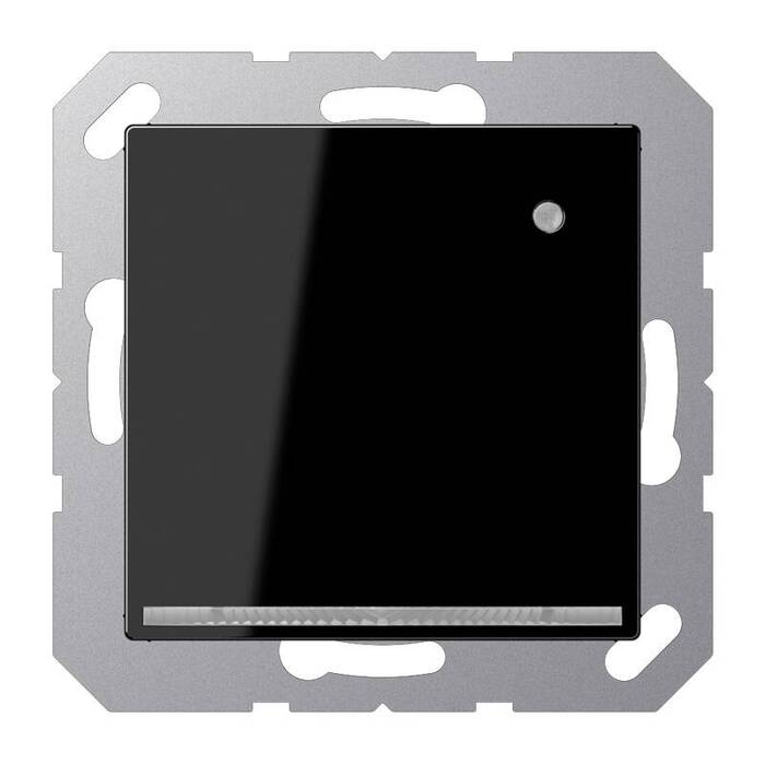 Ориентационная подсветка с датчиком освещённости Jung А-СЕРИЯ, электронный, черный, A1539-OSWLNW