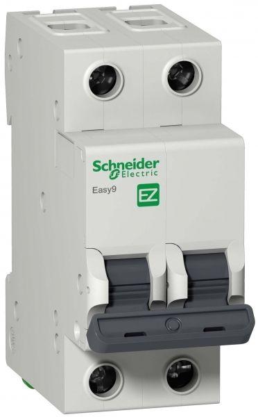 Автоматический выключатель Schneider Electric 2п C 20А 4.5кА EASY9 =S=  EZ9F34220