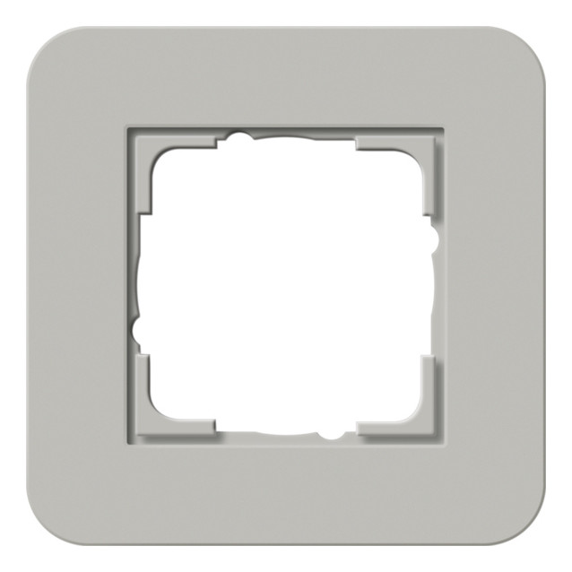 Рамка 1 пост Gira E3, серый, 0211412