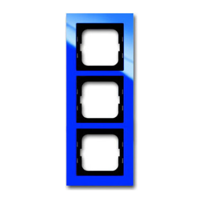Рамка 3 поста ABB BUSCH-AXCENT, синий, 2CKA001754A4345