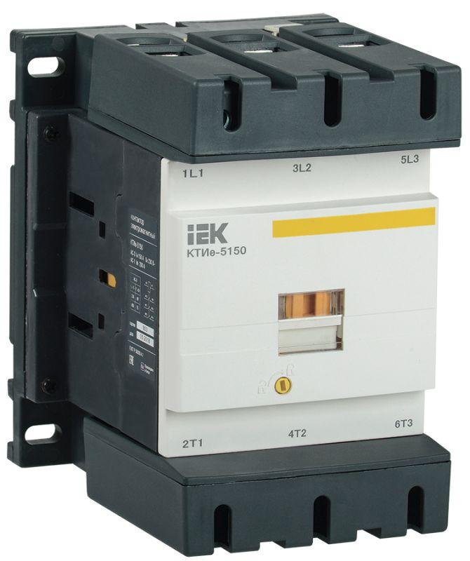 Контактор IEK КТИе-5150 150А 400В/АС3 KKTE50-150-400-10