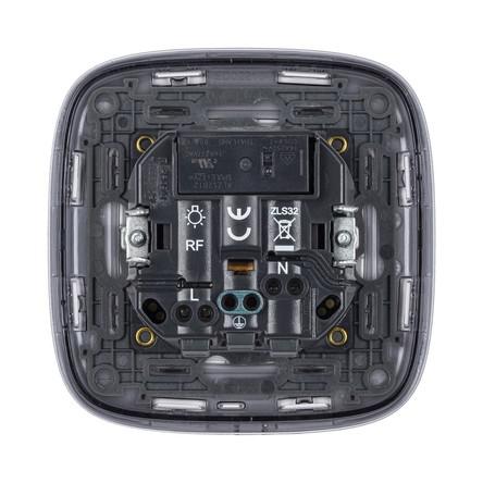 Умная розетка 2К+З Valena Allure 16А 230В Netatmo 752694