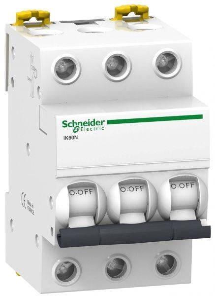 Автоматический выключатель Schneider Electric 3п C 40А 6кА iK60 Acti9  A9K24340