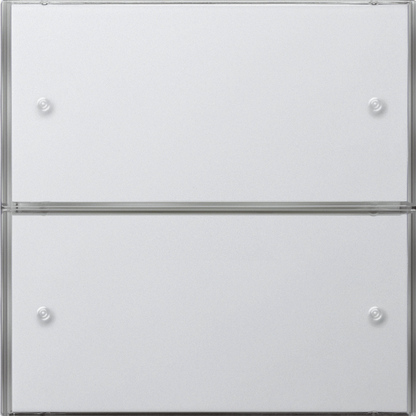 Gira KNX Бел глянц Сенсорный выключатель 3 Komfort 2 мест