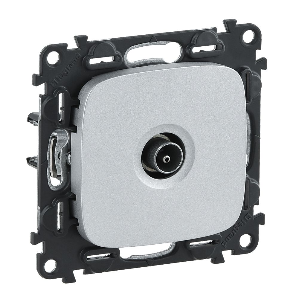 Legrand Valena ALLURE Розетка ТВ оконечная 10дБ 0-862 МГц С лицевой панелью 753960