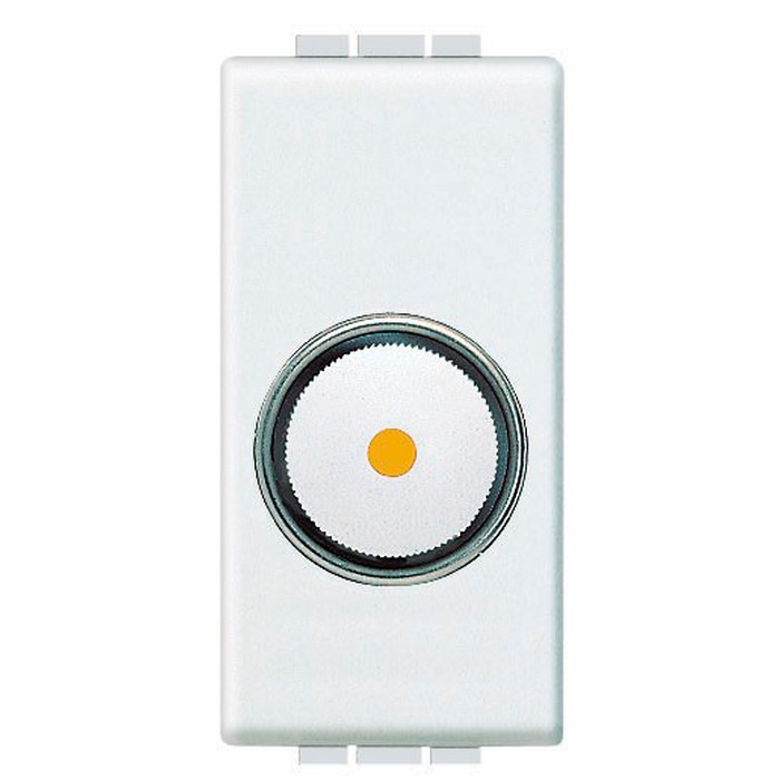 Светорегулятор поворотный BTicino LIVING LIGHT, 800 Вт, белый, N4581
