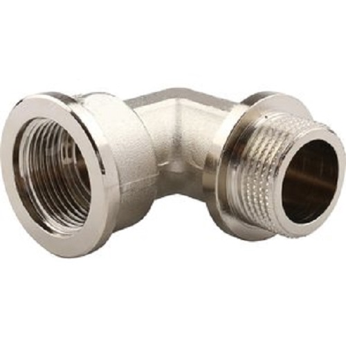 Угольник НВ 1/2 никелированный