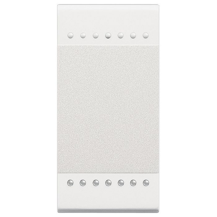 Выключатель одноклавишный кнопочный BTicino LIVING LIGHT, белый, N4005N