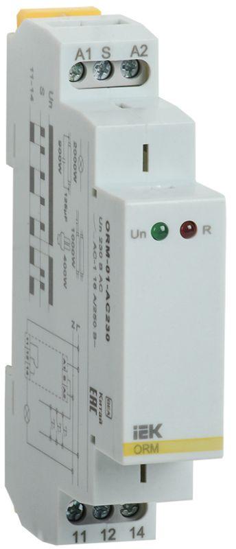 Импульсное реле ORM 1 конт. 230В AC IEK ORM-01-AC230