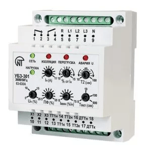 Универсальный блок защиты УБЗ-301 63-630А (d=100)