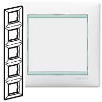 Рамка VALENA 5п.верт.б-г.оп