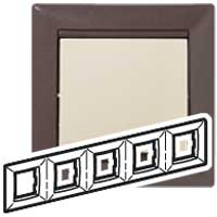 Рамка 5п гор Модерн Valena