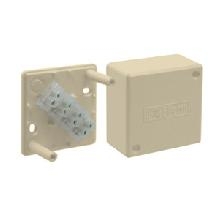 PE Коробка клеммная, наруж.монтаж, 70х70х31мм, IP42, крем