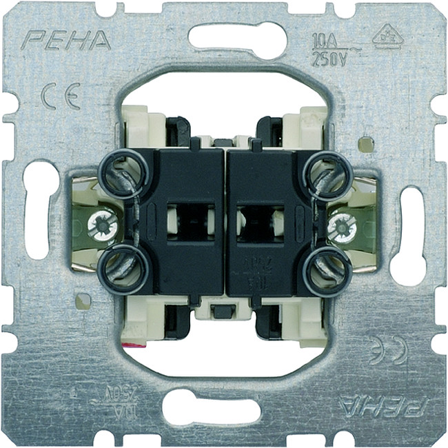 Выключатель для жалюзи PEHA by Honeywell коллекции PEHA, механический, 106411