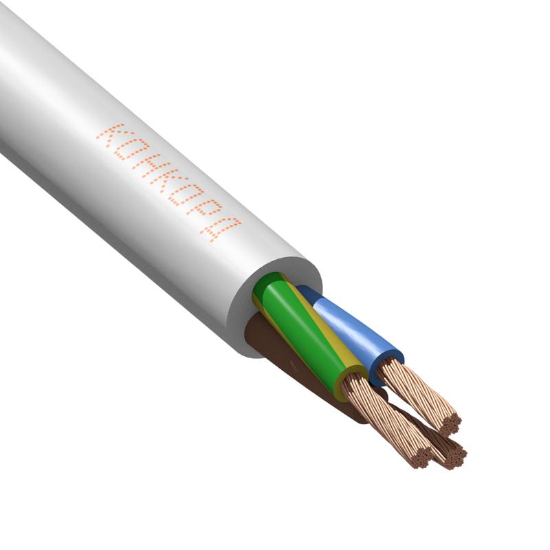 Провод ПВСнг(А)-LS 3х10 Б (м) Конкорд 4510