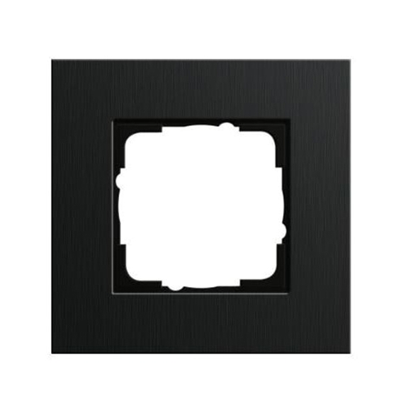 Рамка 1 пост Gira ESPRIT, черный, 0211126