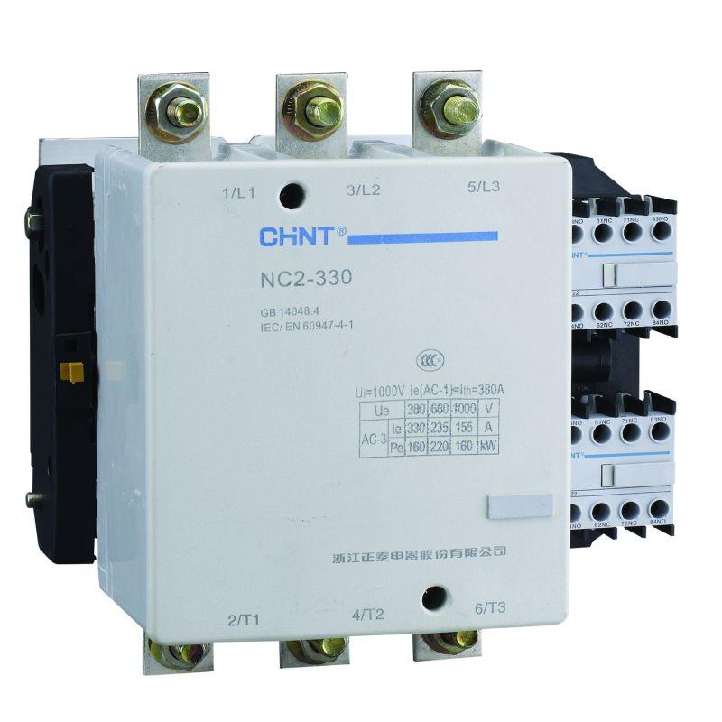 Контактор NC2-330NS реверс 330А 110В/АС3 50Гц (R) CHINT 236073