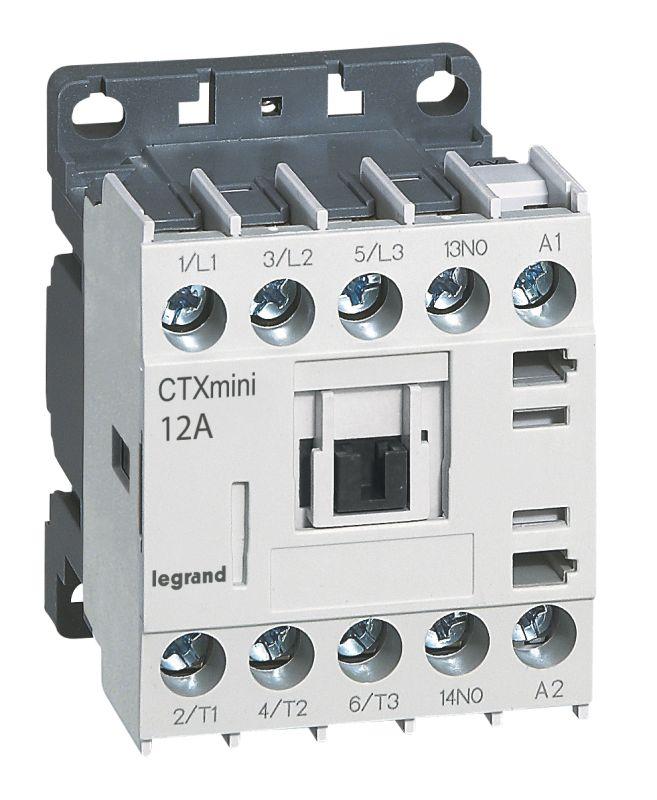 Контактор Legrand CTX-3 3P 12А 1НО =24В мини 417041