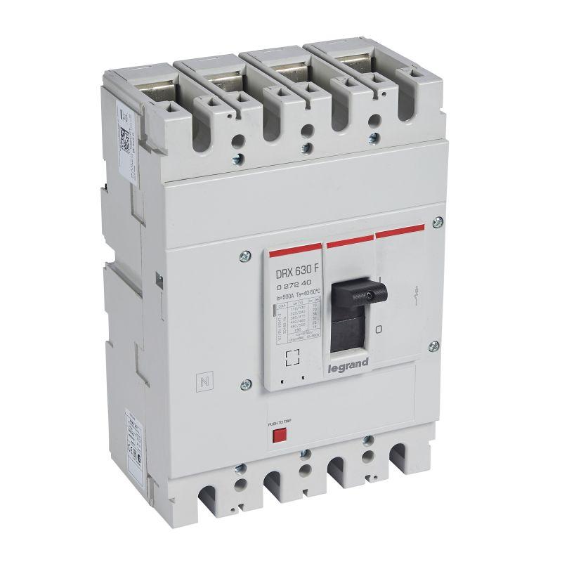 Выключатель автоматический 4п 500А 36кА DRX630 термомагнитн. расцеп. Leg 027240