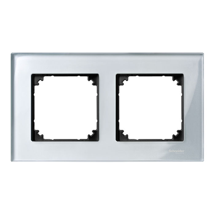 Рамка 2 поста Schneider Electric MERTEN M-ELEGANCE, алмаз, MTN4020-3260