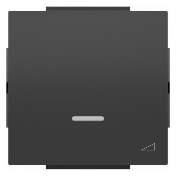 Накладка на светорегулятор ABB SKY, черный бархат, 2CLA856010A1501