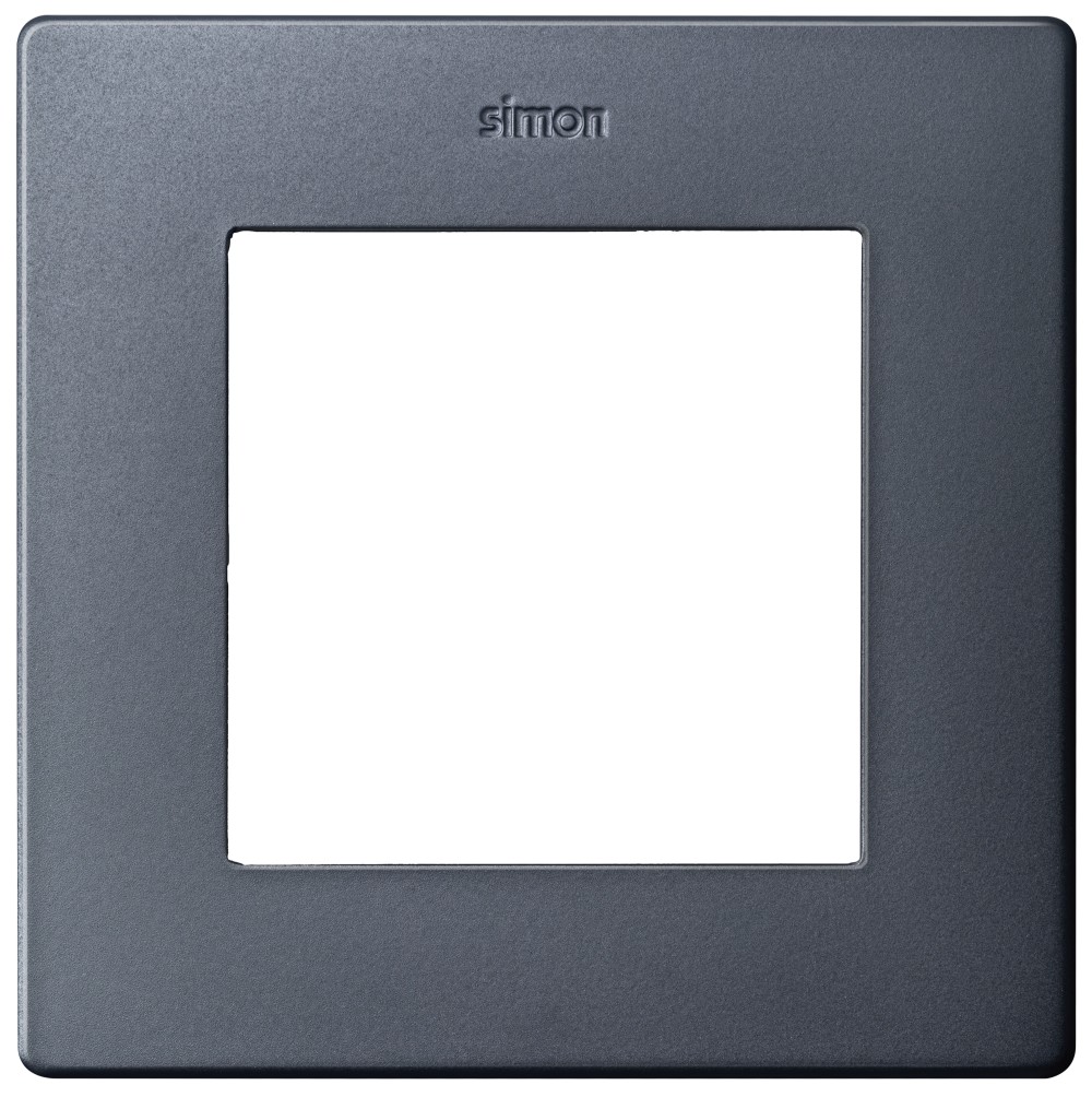 Рамка 1 пост Simon SIMON 24 HARMONIE, графит, 2400610-038