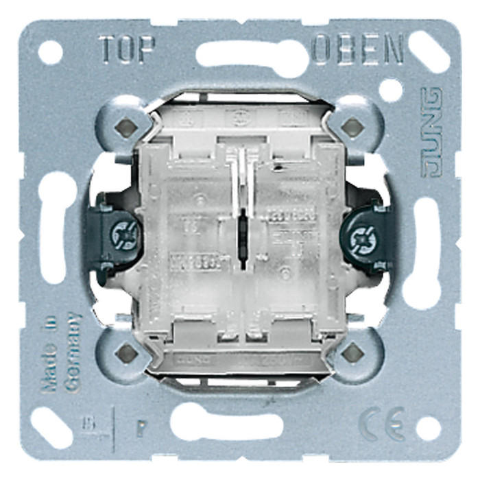 Выключатель 2-клавишного Jung коллекции JUNG, 505TU