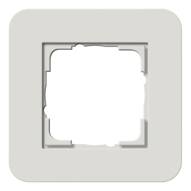 Рамка 1 пост Gira E3, светло-серый, 0211411