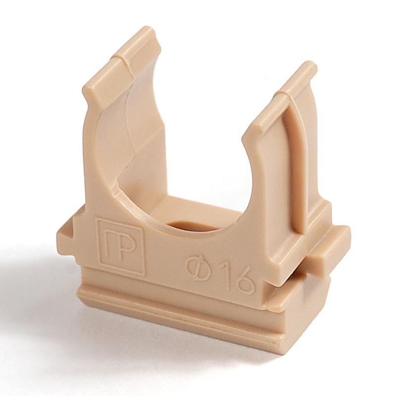 Держатель для труб (клипса) d25мм сосна Промрукав PR13.0050