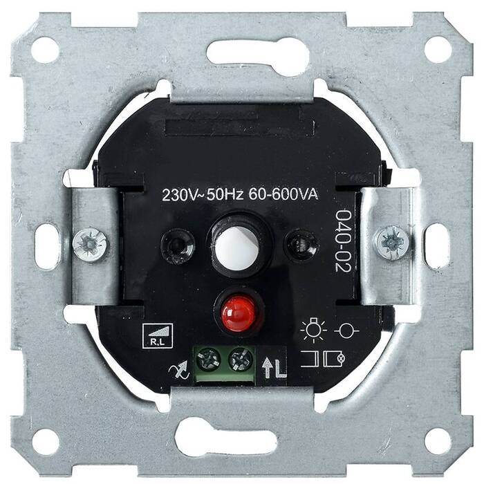 Светорегулятор поворотно-нажимной IEK BOLERO, 600 Вт, EDB10-03
