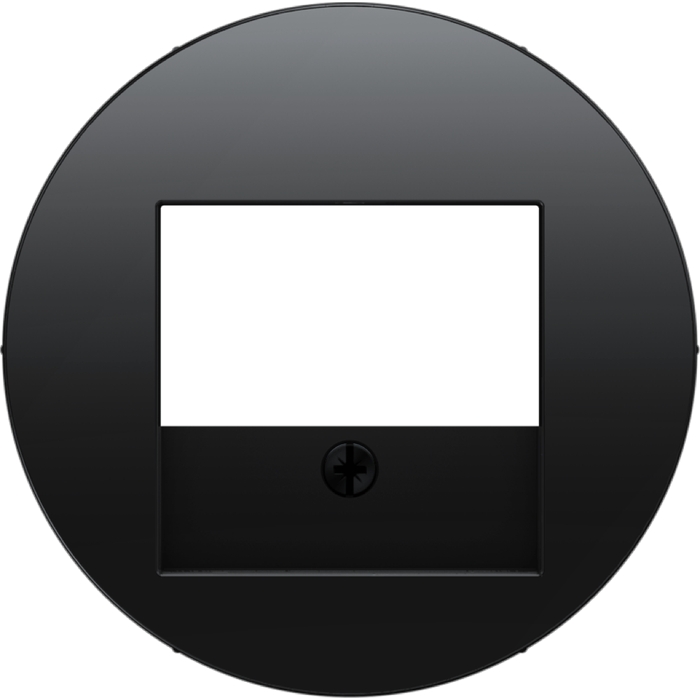 Накладка на розетку USB Berker, скрытый монтаж, черный блестящий, 10382045