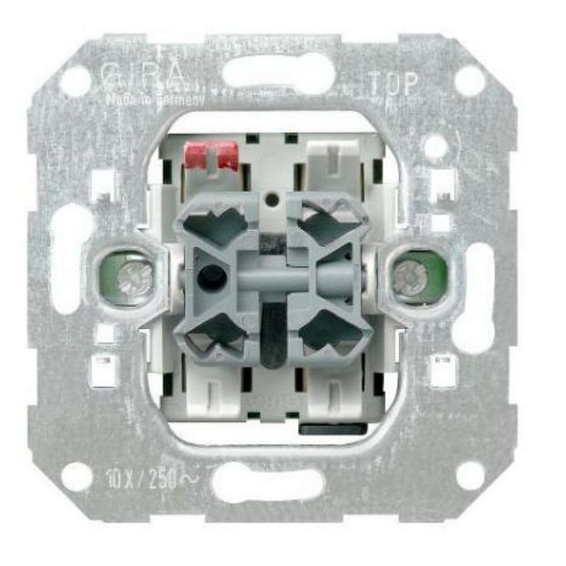 Механизм кнопочного выключателя для жалюзи 2-клавишного Gira , механический, 015900