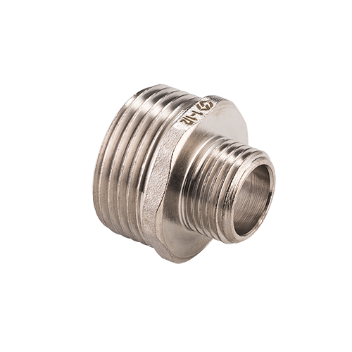 Ниппель НН 11/4х1 переходной, никелированный