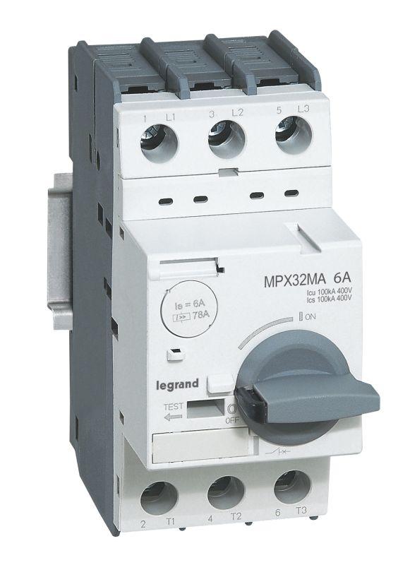Выключатель автоматический для защиты двигателя 22А 50кА MPX3 T32MA Leg 417353