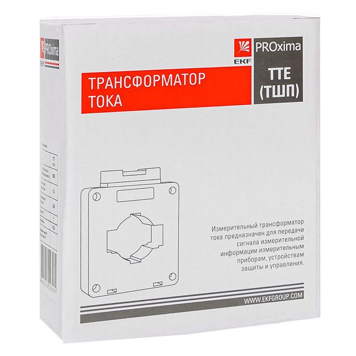 Трансформатор тока ТТЕ 60 400/5А кл. точн. 0.5 5В.А EKF tte-60-400/tc-60-400