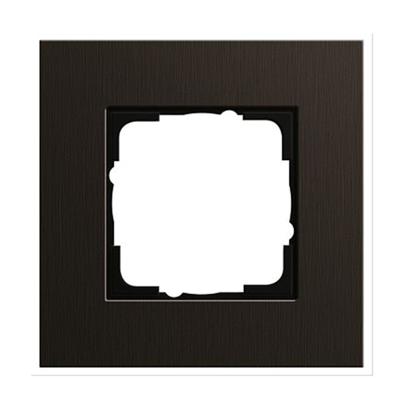 Рамка 1 пост Gira ESPRIT, коричневый, 0211127