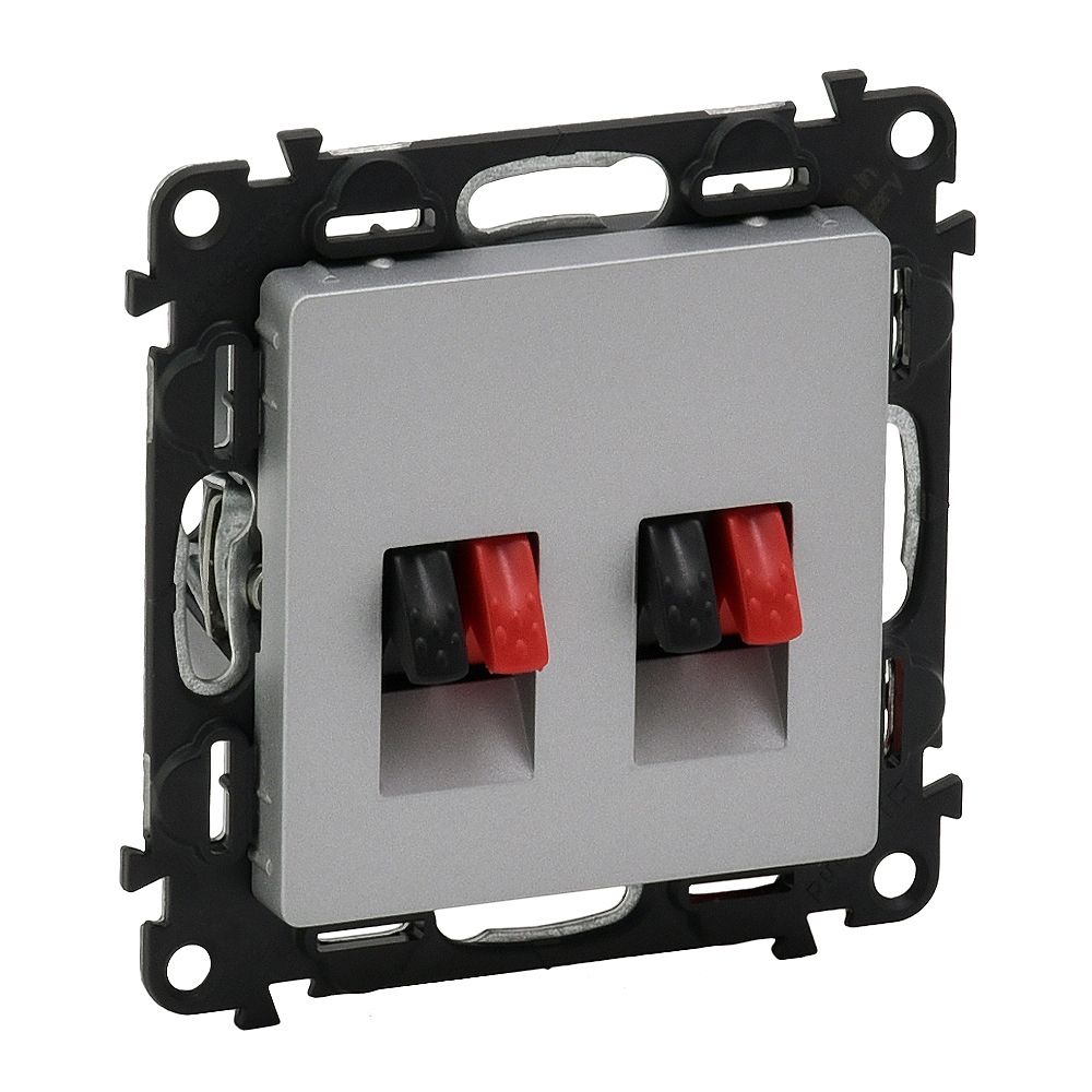 2X LOUDSPEAKER ALU VL