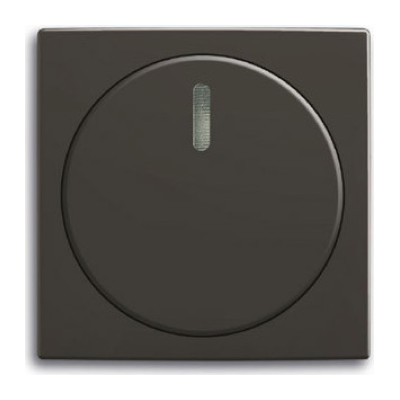Накладка на светорегулятор ABB BASIC55, château-black, 2CKA006599A2991