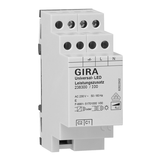 Светорегулятор Gira , 420//100 диодные Вт, электронный, 238300
