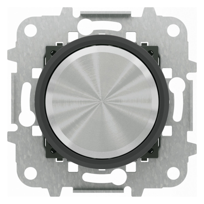 Механизм электронного поворотного светорегулятора ABB SKY MOON, 100 Вт, черное стекло, 2CLA866020A1501