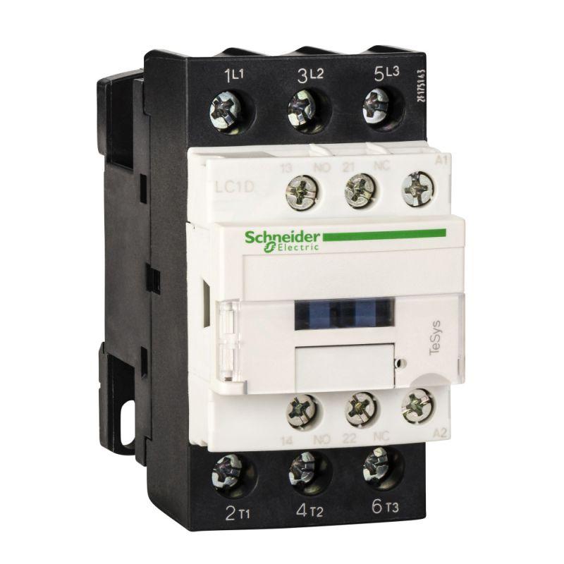 Контактор Schneider Electric 3п 25А НО+Н3 230В LC1D25P7