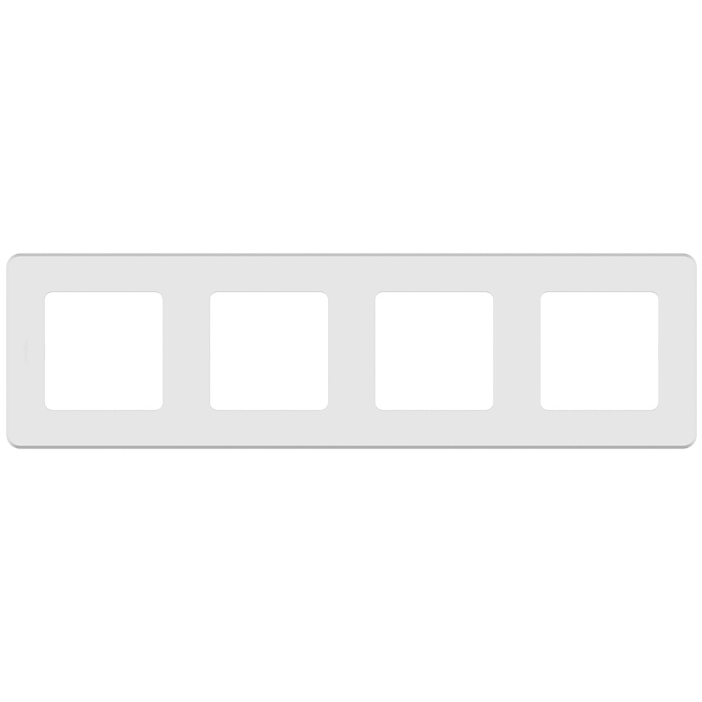 Рамка 4 поста INSPIRIA белый
