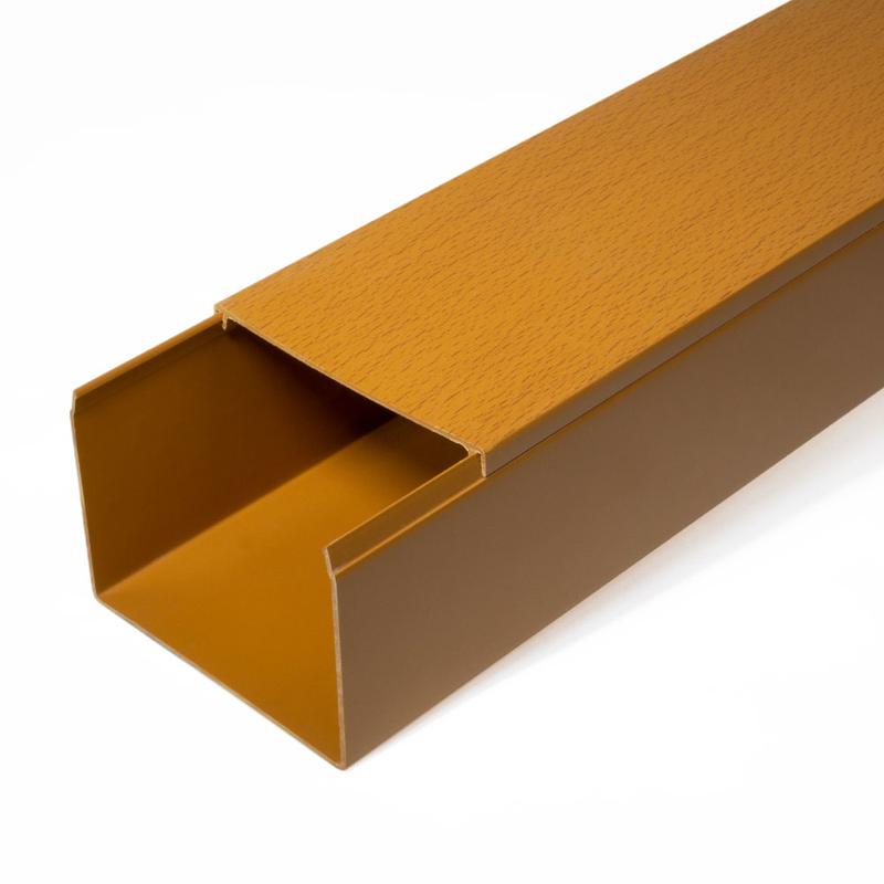 Кабель-канал 60х40 L2000 с двойным замком бук Промрукав PR03.0202