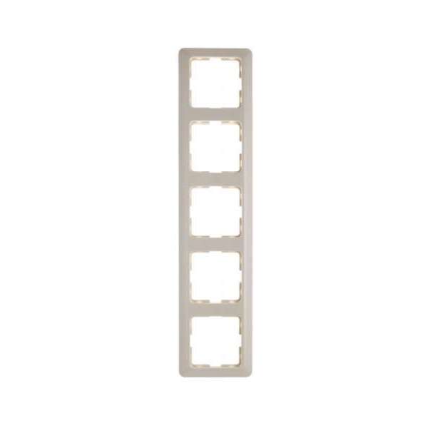 Рамка 5 постов Berker MODUL2, бежевый, 101502