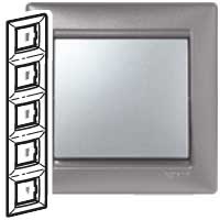 Рамка 5п вер Титан Valena