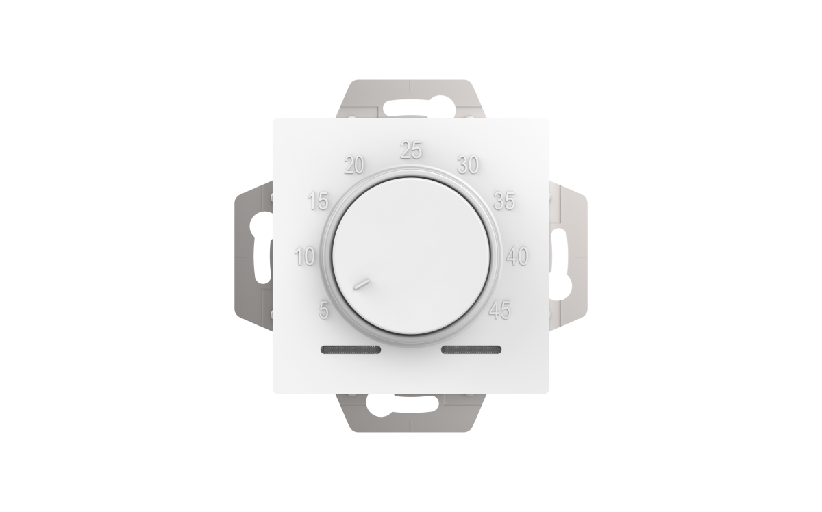 ATLASDESIGN ТЕРМОСТАТ электрон. теплого пола с датчиком, 10A, механизм, ЛОТОС