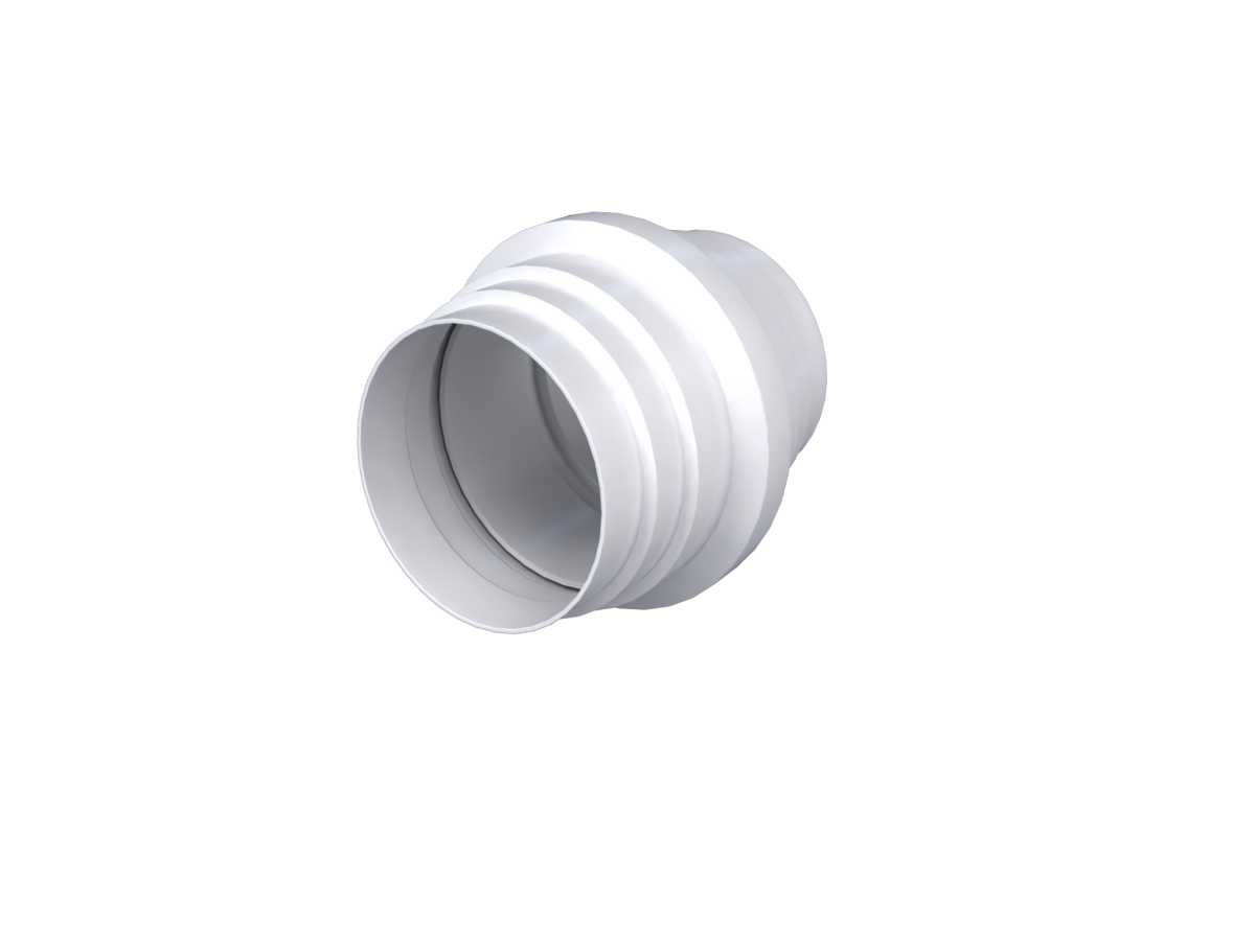 Соединитель круглых каналов для сбора конденсата D125