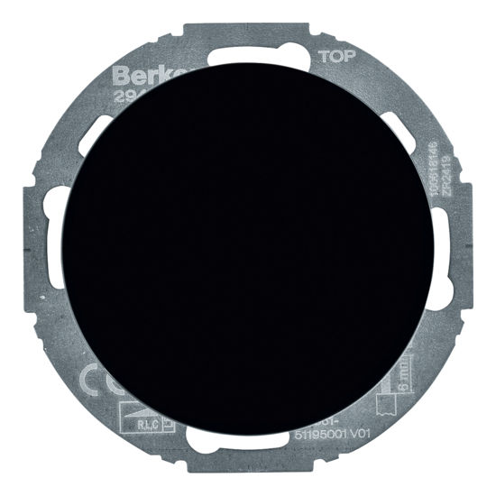 Светорегулятор Berker R.CLASSIC, 420 Вт, черный глянцевый, 29442045