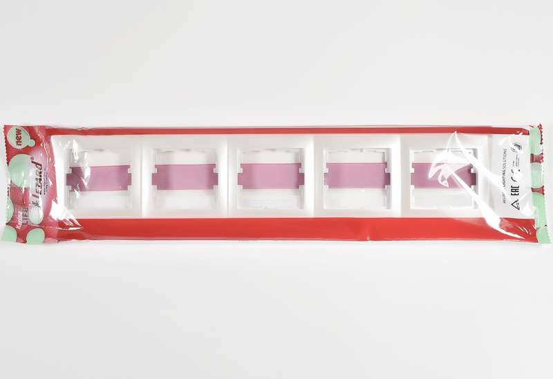 Рамка 5-м Karina Life горизонт. жемчуж./белый перламутр LEZARD 708-3000-150