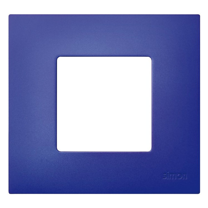 Декоративная рамка 1 пост Simon SIMON 27 PLAY, синий, 2700617-083